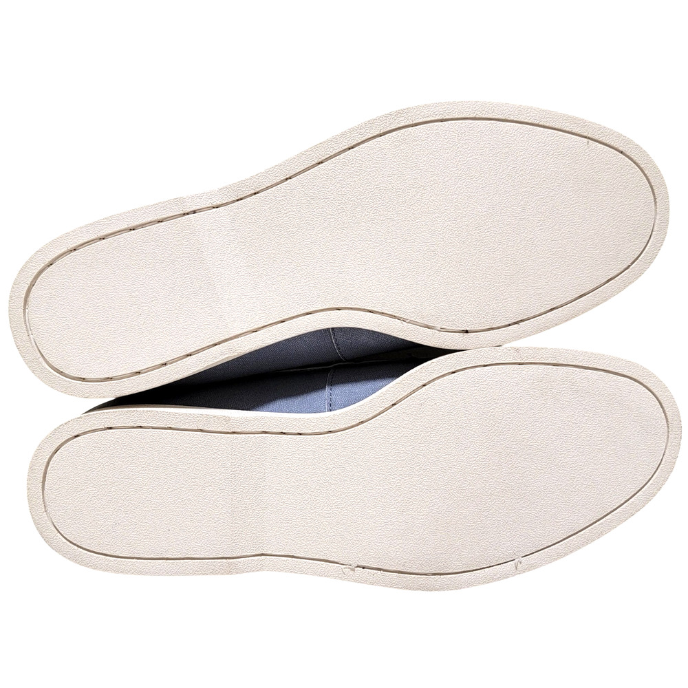 Club Room Men Elliot 2-Eye Casual Boat Shoe Size US 9.5M Light Blue Faux Leather - Picture 4 of 4